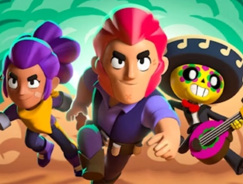 Žaidimas „Brawlers“ arenos mūšio žvaigždės  internete