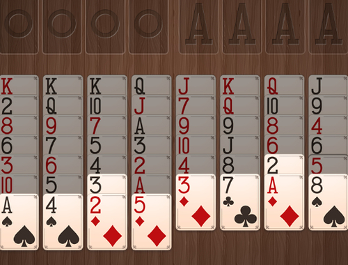 Žaidimas „FreeCell Solitaire“ nemokamai  internete