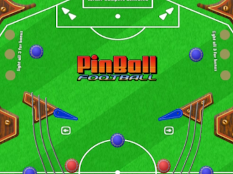 Žaidimas „Pinball“ futbolas HTML5  internete