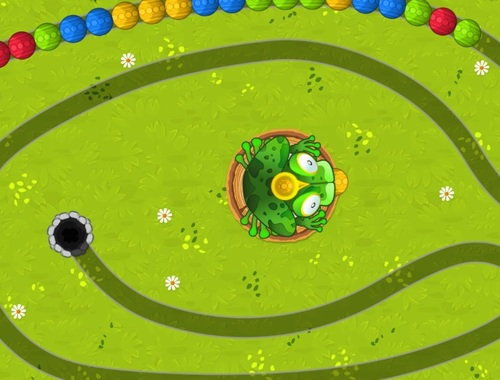 Žaidimas Frogtastinis marmuro nuotykis  internete
