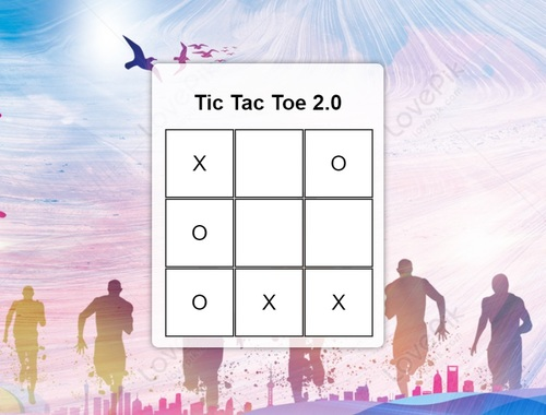 Žaidimas Tic tac toe internete