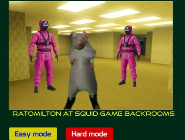 Žaidimas „Ratomilton“ kalmarų žaidimų kambariuose  internete