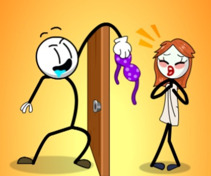 Žaidimas „Troll Thief Stickman“  internete
