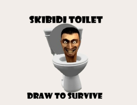 Žaidimas „Skibidi“ tualeto piešinys išgyventi  internete