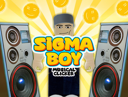 Žaidimas „Sigma Boy: Musical Clicker“  internete