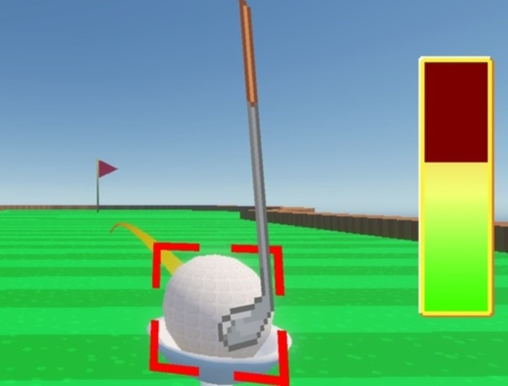 Žaidimas „Super Mega Power Golf 3D“  internete
