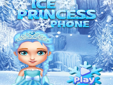Žaidimas Ledo princesės telefonas  internete