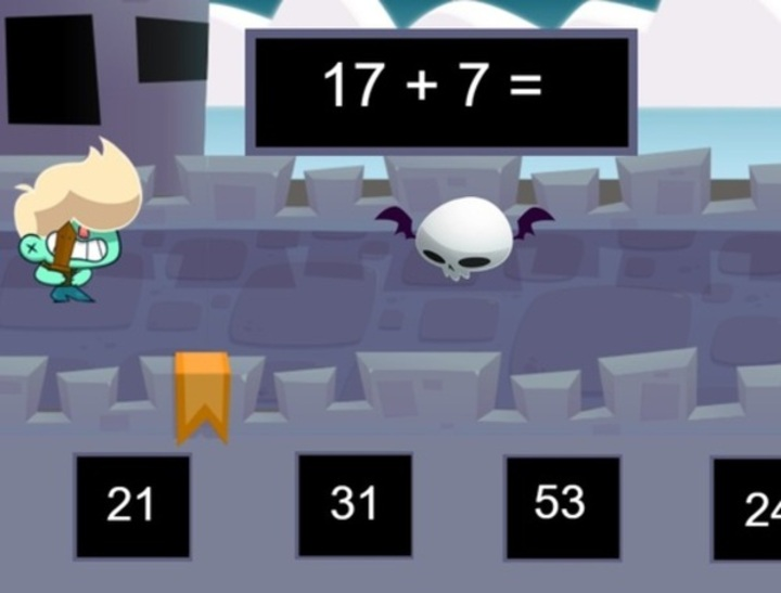Žaidimas Matematikos berniukas  internete
