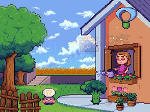 Žaidimas „Pixel World“  internete