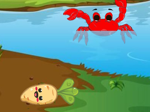 Žaidimas Padėti nekaltai krabų mama  internete