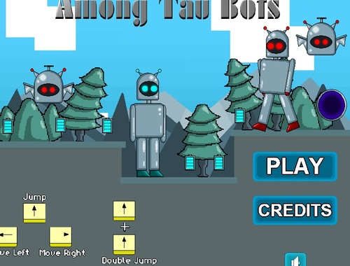 Žaidimas Tarp tau robotų  internete