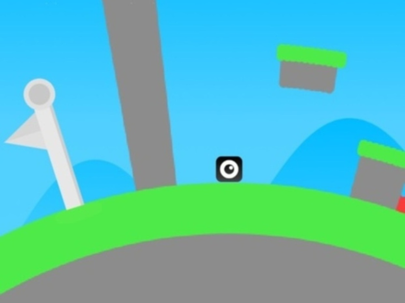Žaidimas Pasukite platformer  internete