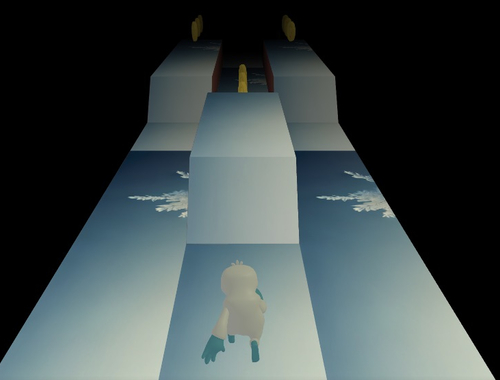 Žaidimas „Yeti Dungeon“ bėgikas  internete