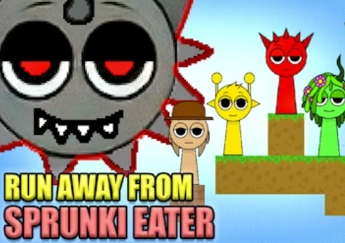 Žaidimas Bėk nuo „Spunki Eater“  internete