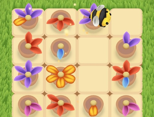 Žaidimas „Bloom Sort 2“: bičių galvosūkis  internete