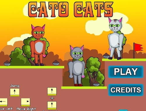 Žaidimas Cato katės  internete