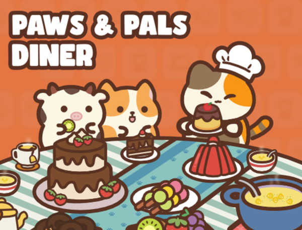 Žaidimas Paws & palals Diner  internete