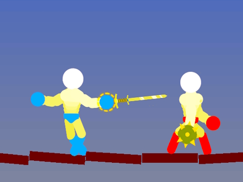 Žaidimas „Ragdoll Hit Stickman“  internete