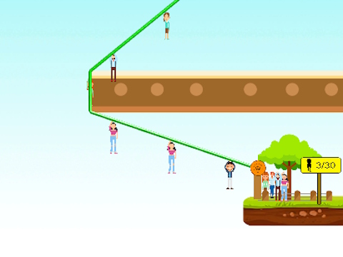 Žaidimas „Zipline People Rescue“  internete