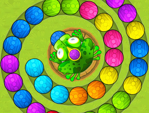 Žaidimas Frogtastinis marmuro nuotykis  internete