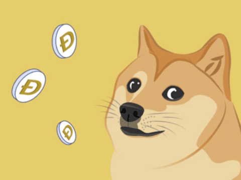 Žaidimas „Dogecoin Clicker“  internete