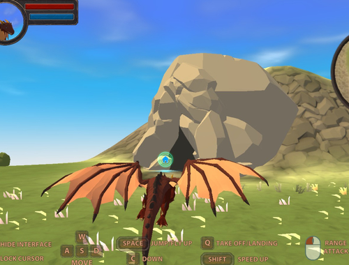 Žaidimas „Dragon Simulator 3D“  internete