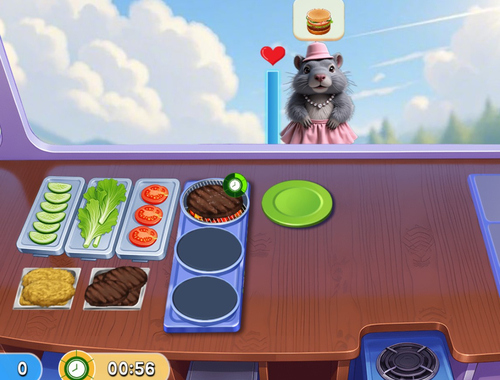 Žaidimas „Marmot Diner Dash“  internete