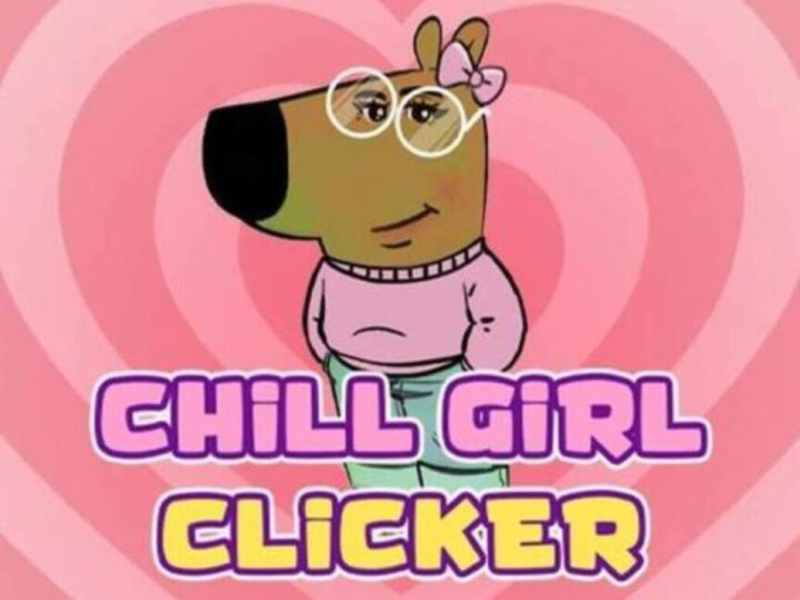 Žaidimas „Chill Girl Clicker“  internete