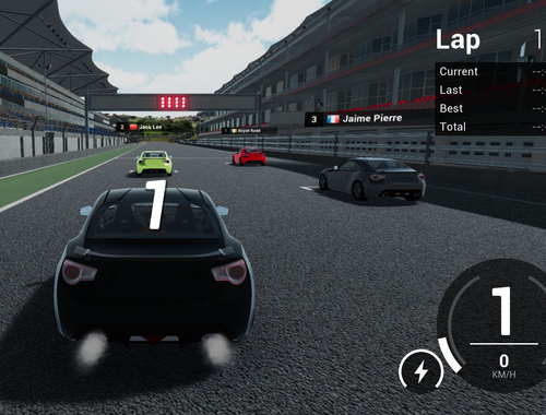 Žaidimas Tikras „GT Racing Simulator“  internete