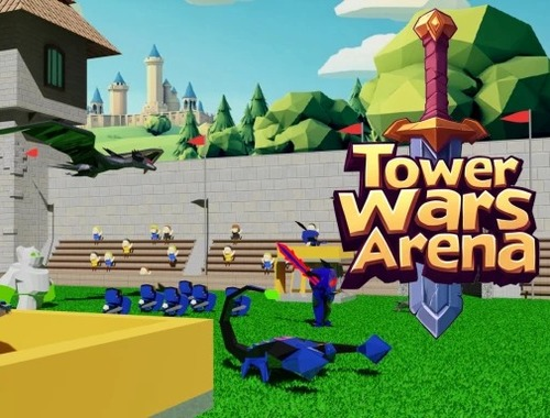 Žaidimas „Tower Wars“ arena  internete