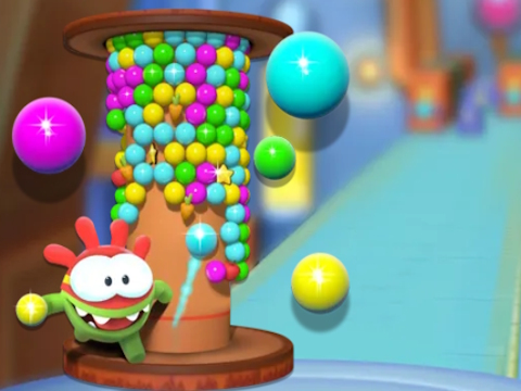 Žaidimas Om nom bokštas 3d  internete