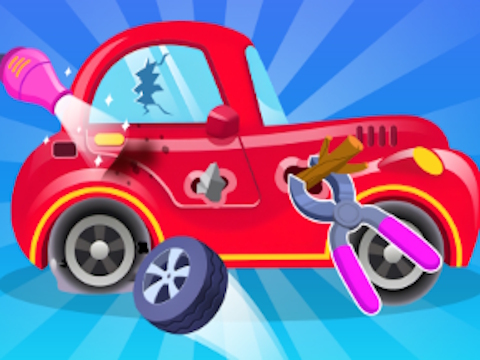 Žaidimas Automobilių priežiūros remontas Dudu mechanikas  internete