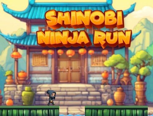 Žaidimas „Shinobi Ninja Run“  internete