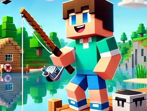 Žaidimas Noob Fun Fishing  internete