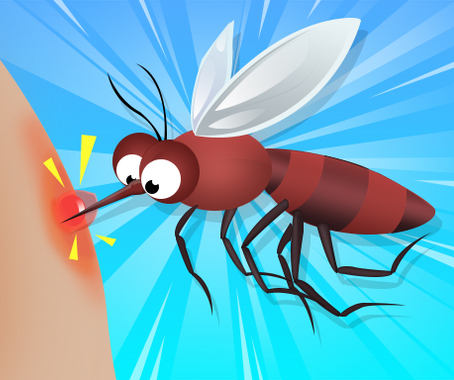Žaidimas Mosquito įkandimas 3d  internete