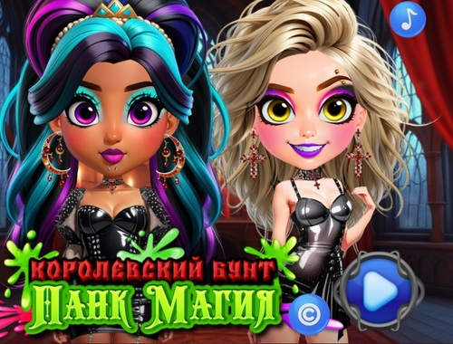 Žaidimas „Royal Rebellion Punk Magic“  internete
