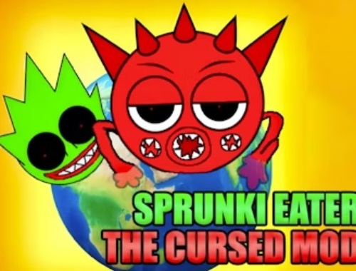 Žaidimas „Sprunki Eater“ prakeiktas modas  internete