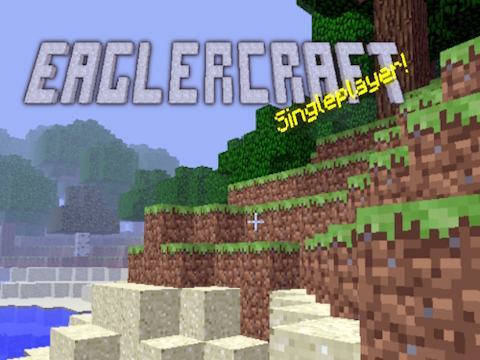 Žaidimas „Eaglercraft“ vienkartinis žaidėjas!  internete