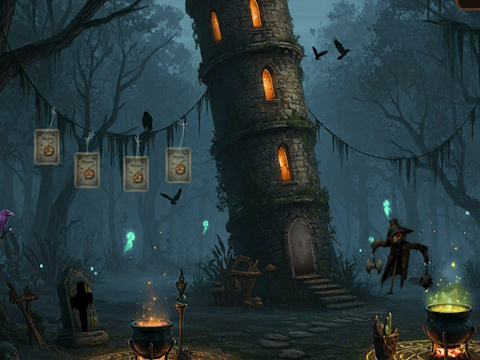 Žaidimas Arcane Witch1 pabėgimas  internete