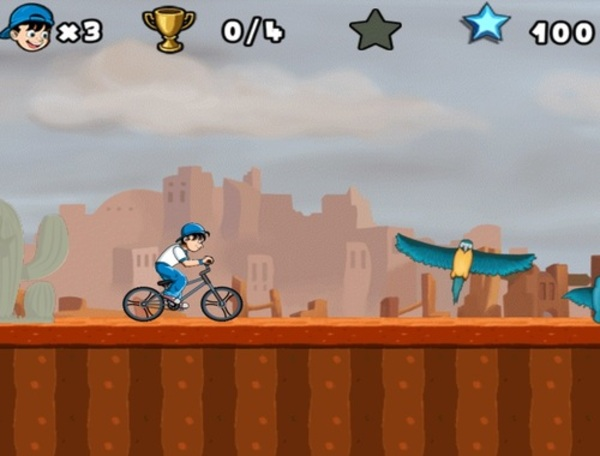 Žaidimas BMX vaikas  internete