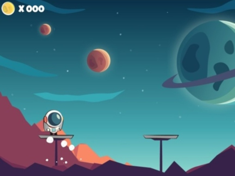 Žaidimas Astronauto nuotykis  internete