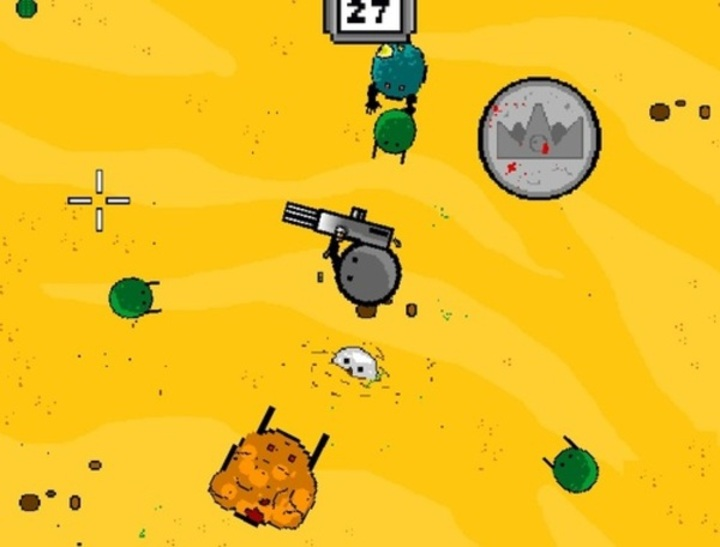 Žaidimas Zombiai!  internete
