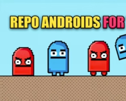 Žaidimas Atparduokite „Androids“ dviem  internete