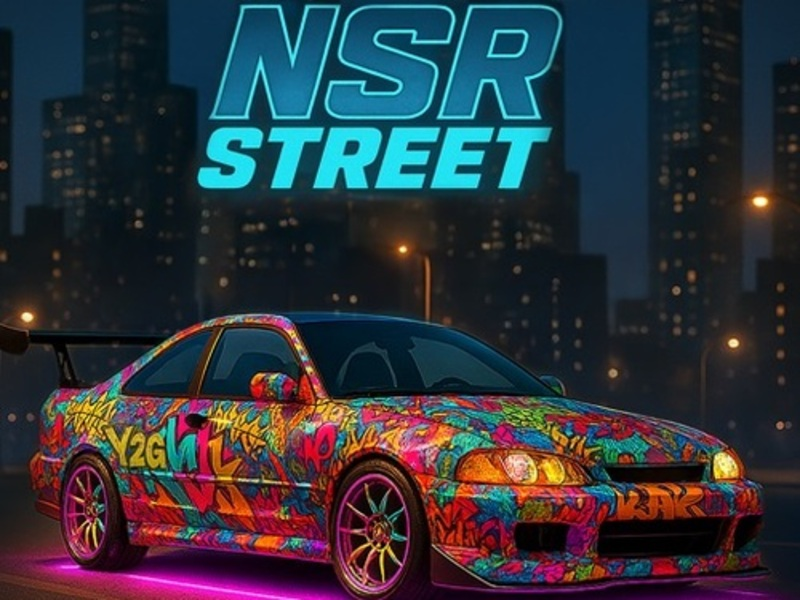 Žaidimas NSR gatvės automobilių lenktynės internete
