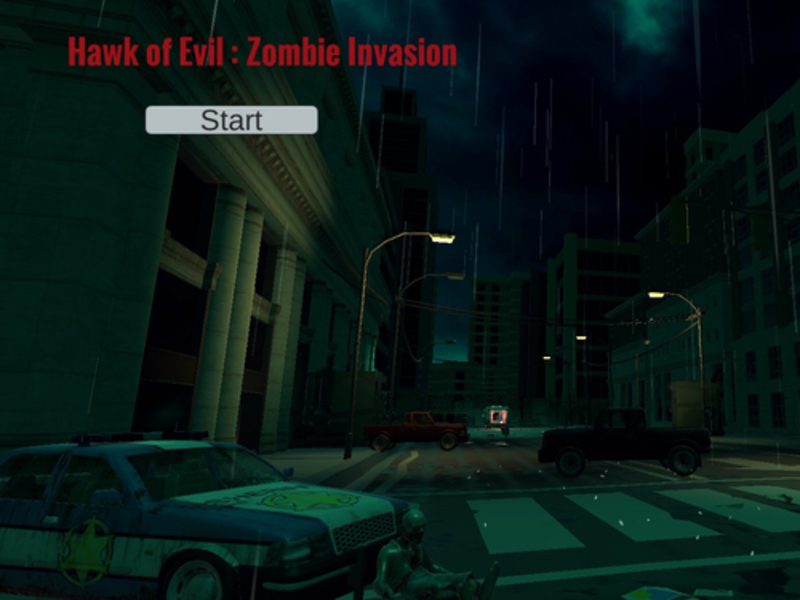 Žaidimas Blogio zombių invazijos vanagas internete