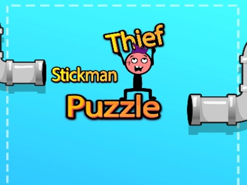 Žaidimas „Stickman Thief“ galvosūkis internete