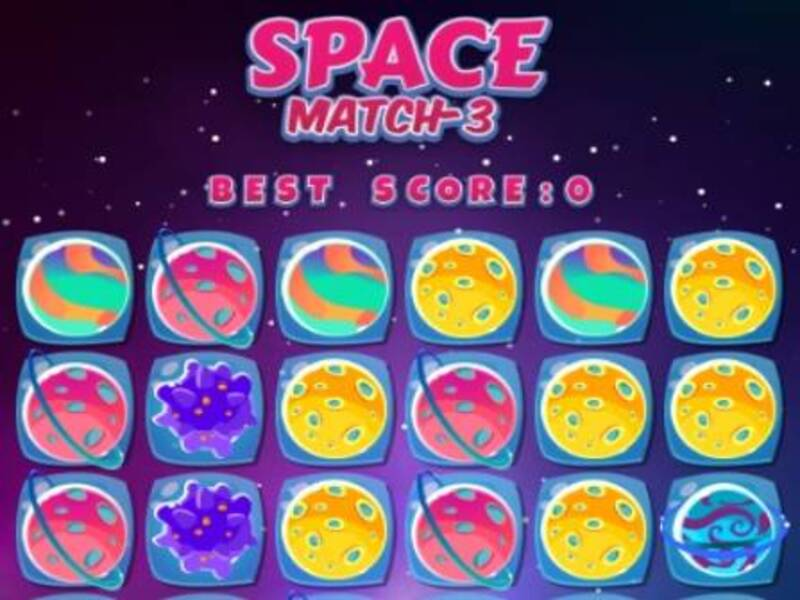 Žaidimas Space Match3 internete
