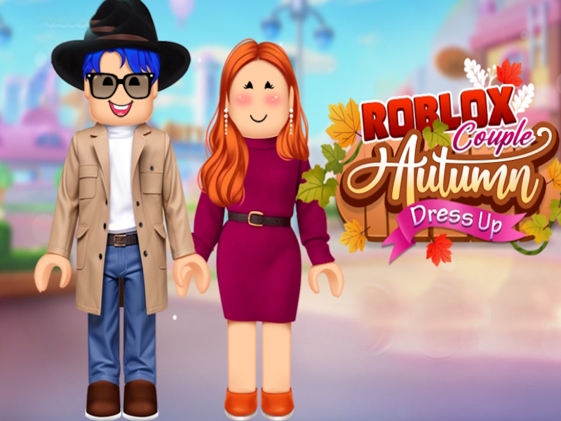 Žaidimas „Roblox“ poros rudens suknelė internete
