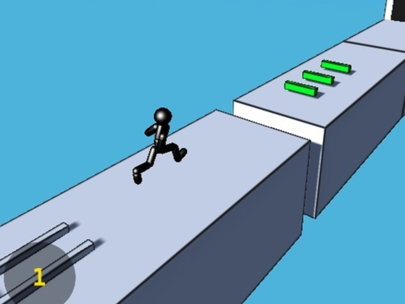Žaidimas „Stickman“ kopėčios internete