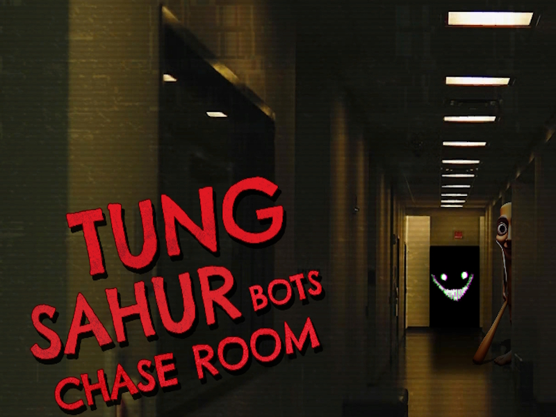 Žaidimas Tung Sahur Bots Chase kambarys internete